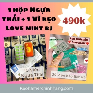 kẹo phòng the love mint dentiste đà nẵng