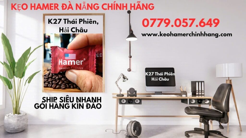 Kẹo Hamer Đà Nẵng - Kẹo Sâm Hamer USA Chính Hãng kẹo hamer đà nẵng